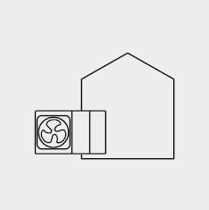 Pompa ciepła typu monoblok