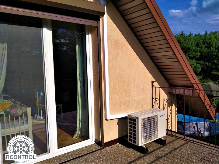 Jednostka zewnętrzna klimatyzatora - Dłutów